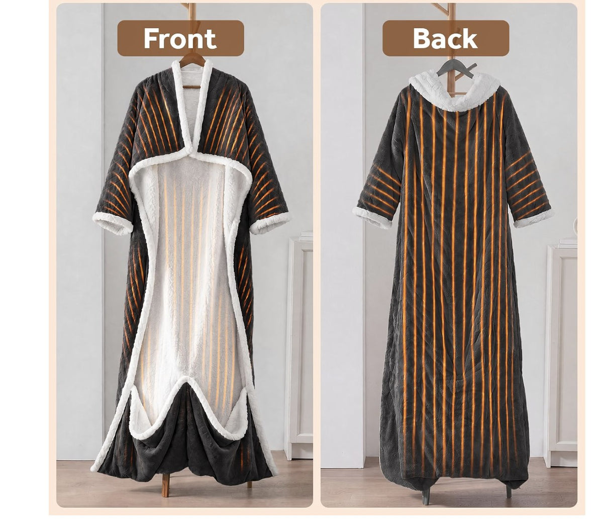 Emberly Heated Robe Blanket