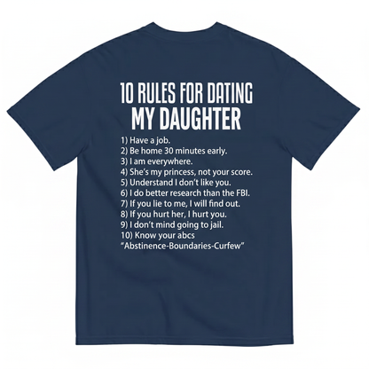 10 RULES T-SHIRT (BACK PRINT)