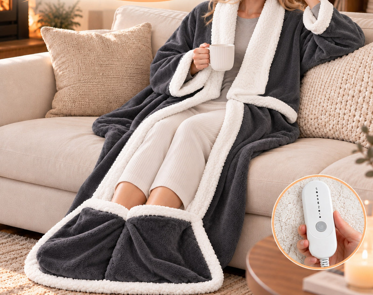Emberly Heated Robe Blanket